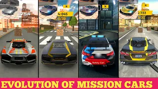 Evolution of Extreme Car Driving Simulator Test Cars  || Mission Cars Evolution