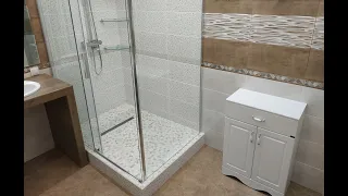 How to assemble a glass shower cabin with your own hands!