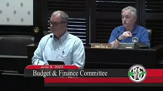Budget & Finance Committee - June 8, 2023