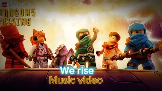 We rise | ninjago dragon rising season 1 music video from master of lego