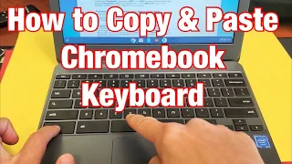 Chromebook: How to Copy & Paste w/ Keyboard Shortcut