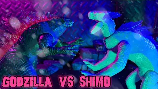Godzilla vs Shimo Stop Motion (Godzilla X Kong)