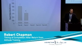 Timing of Competition After Return from Altitude Training by Robert Chapman-24March2013