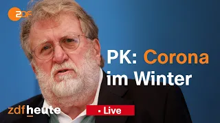 Bundespressekonferenz zur Corona-Lage im kommenden Winter