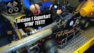 Rob Stubbs - Division 1 Superkart - 'Dyno Test' - Maximum Power at 14,000 RPM!!
