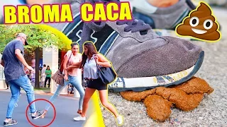 BROMA CÁMARA OCULTA 💩 CACA EN ZAPATILLA 😂 REACCIÓN PUBLICO!! Itarte Vlogs