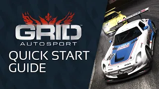 GRID Autosport Quick Start Guide | GameSessions Guides