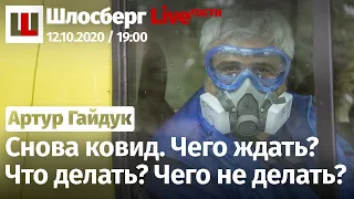 Артур Гайдук: Снова ковид. Чего ждать? Что делать? Чего не делать? / Шлосберг Live. Гости