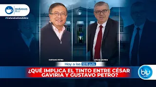 ¿Qué implica el tinto entre César Gaviria y Gustavo Petro?