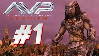 Aliens vs. Predator: Requiem PSP - Прохождение/Walkthrough - Приход #1