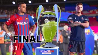 PES 2021 - Barcelona vs PSG - UEFA Champions League UCL - Full Match All Goals HD