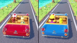 Mario Party 6 Original Vs Remake Minigames Comparison (GC Vs 3DS Vs Switch)
