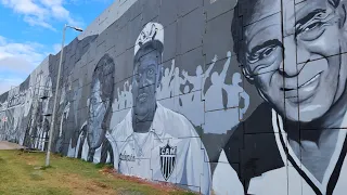 Nossa Arena MRV - GRAFITE.. EVOLUÇÃO DOS TRABLHOS.