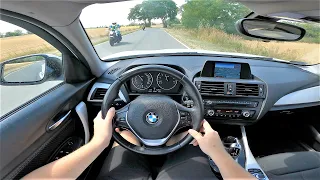 Bmw 1-Series F20 116i 1.6 136HP (2014) POV Test Drive & Acceleration 0-100 | 4K #143