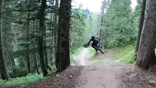 VINK LINE (blue) - VINK LINE (green) - SLOPESTYLE Châtel Bike Park