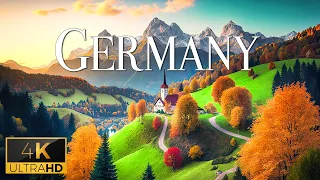 FLYING OVER GERMANY (4K Video UHD) - Peaceful Piano Music With Beautiful Nature Video For Relaxation