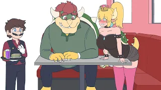 "My daughter think you are so cute" | a Bowsette animation