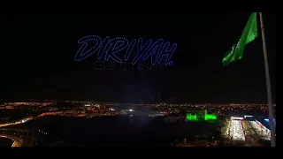 Drone show Diriyah Formula E 27 1 23 rnd 2