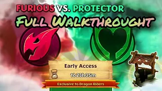 FURIOUS VS. PROTECTOR Completed | Full Walkthrought | Gauntlet Event | Dragons: Rise Of Berk