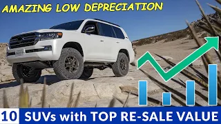 SUVs with Highest Resale Values | HUGE SAVINGS w/ Low Depreciation