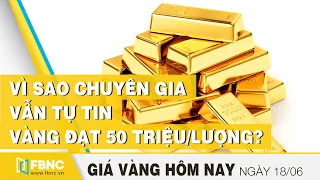 Vì sao chuyên gia vẫn tự tin vàng đạt 50 triệu/lượng? | Giá vàng mới nhất hôm nay 18/6/2020 | FBNC