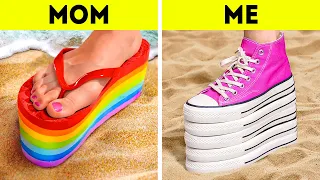 COOL FEET HACKS AND AMAZING DIY SHOE CRAFTS