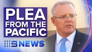 Pacific leaders call on Australia to cut carbon emissions | Nine News Australia