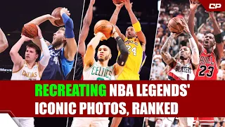 RECREATING NBA Legends' Iconic Photos, Ranked | Highlight #Shorts