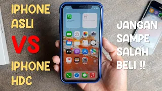 CARA MEMBEDAKAN IPHONE ASLI DAN PALSU KW HDC DENGAN MUDAH - JANGAN SALAH BELI