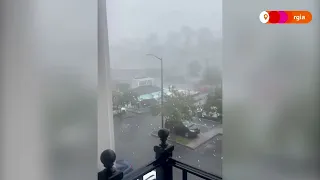 Storm Idalia lashes Georgia with heavy wind and rain