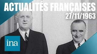 Les Actualités Françaises du 27/11/1963 : les USA pleurent Kennedy | Archive INA