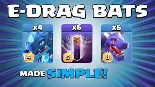 ELECTRO DRAGBAT = SUPER EASY AIR ATTACK! Town Hall 13 (TH13) Attack Strategy - Clash of Clans