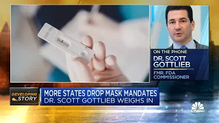 Dr. Scott Gottlieb weighs in on states dropping Covid mask mandates