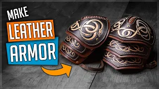 Leather Armor Tutorial - Shoulder Armor | Spaulders | Pauldrons