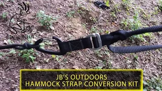 JB's Outdoors Supply - Hammock Strap Conversion Kit