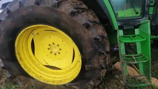 В пошуках шин до John Deere 6900.,Ситуація в полі.