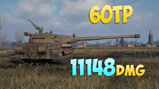 60TP - 3 Frags 11.1K Damage - Fat caliber! - World Of Tanks