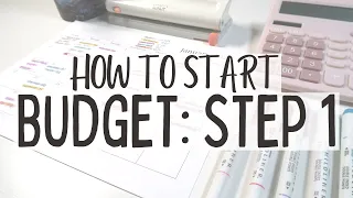 HOW TO START BUDGETING | MUST START HERE | JANUARY SPENDING |  JORDAN BUDGETS