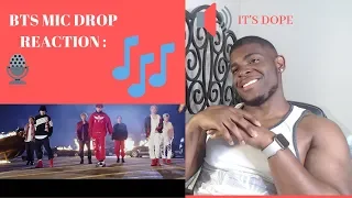 BTS MIC DROP REACTION BTS (방탄소년단) 'MIC Drop (Steve Aoki Remix)' Official MV