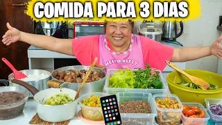 FIZ COMIDA PARA 3 DIAS | TIA DO JOINHA