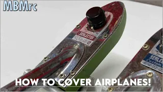 How To Cover Model Airplanes!!