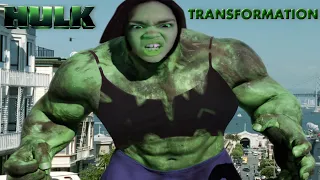 Hulk 2003 First Transformation (My version)