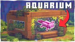 Minecraft: Axolotl Aquarium ✨ | Minecraft Building Ideas