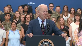 FULL SPEECH | President Biden speaks at Fort Liberty