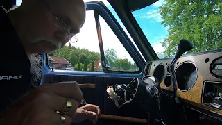 Ignition lock replacement Chevy van 1987, and fix slack in the steering column