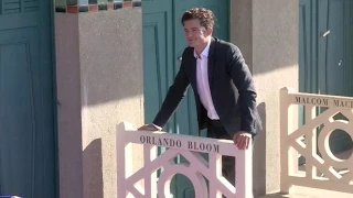 Orlando Bloom unveils his brand new spot on the Deauville promenade