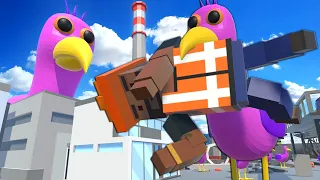 GIANT Opila Bird Destroys City in NEW Tiny Town VR Game!