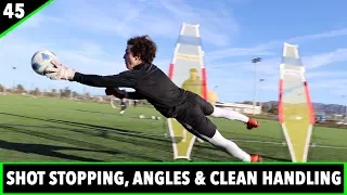 Shot Stopping, Angles & Clean Handling | Goalkeeper Training | Pro Gk
