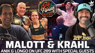 Roger Krahl & Mike Malott Join Jon Anik & Ray Longo After #UFC289 Wins | Anik & Florian Pod EP. 416