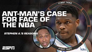 Stephen A.: Anthony Edwards' TALENT & CHARISMA makes him the Face of the NBA! | First Take